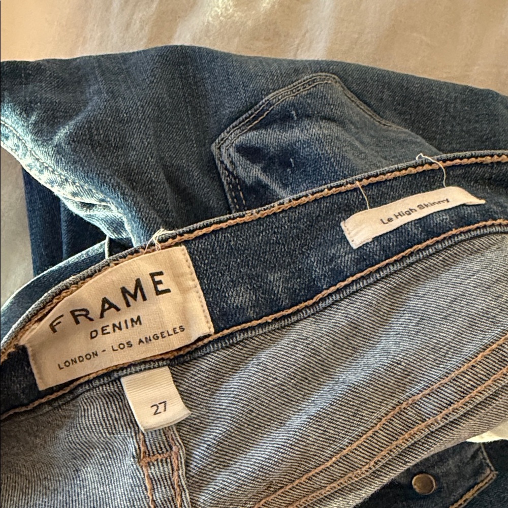 Frame “Le High” Skinny Denim Jeans - Picture 2 of 3